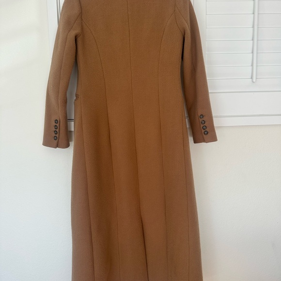Favorite Daughter Tan Double-Breasted Trench Coat